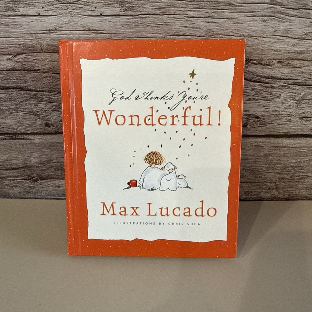 Max Lucado "God Thinks You're Wonderful!" Hardcover Illustrated Gift Hallmark